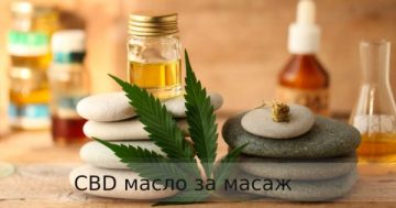 CBD МАСЛО ЗА МАСАЖ